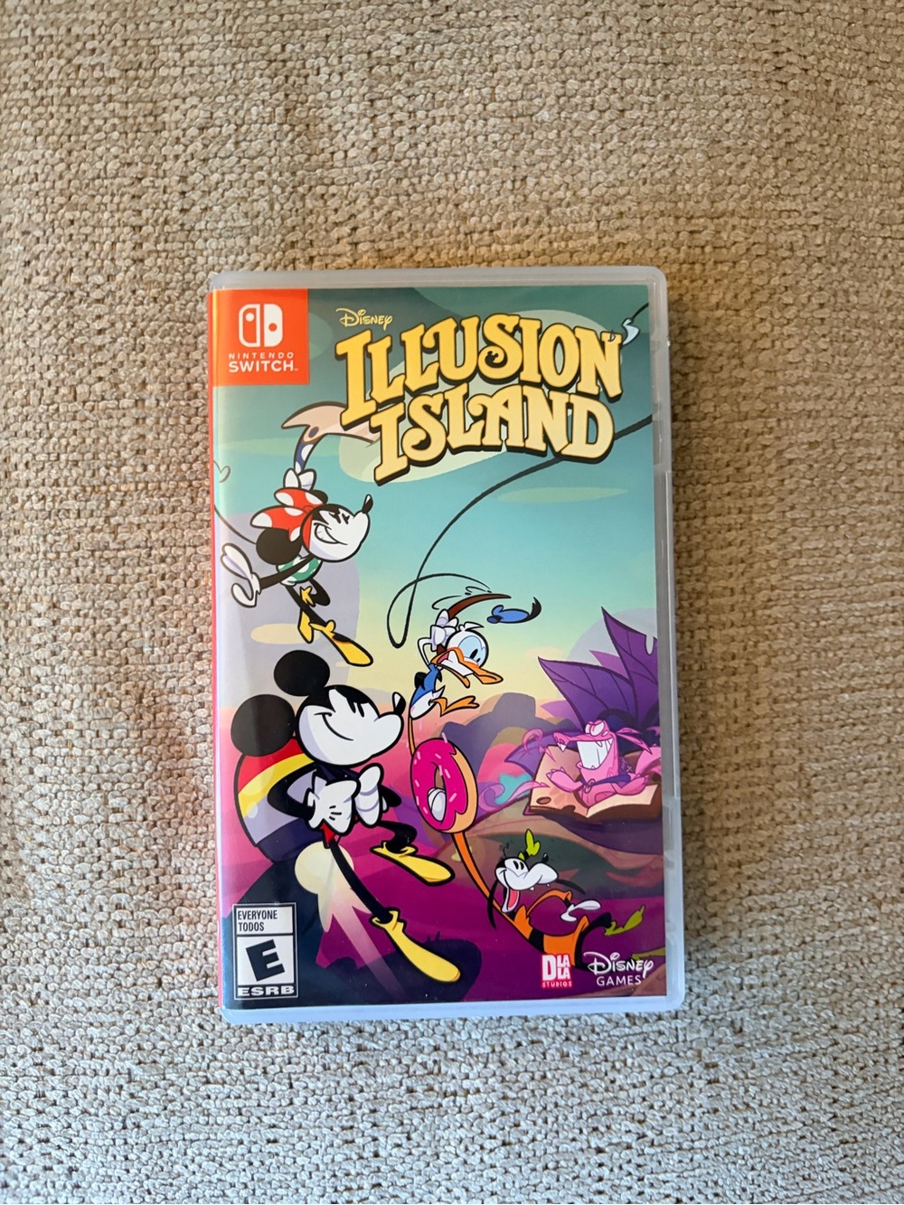 Nintendo Disney Illusion Island - Colorful Case Artwork